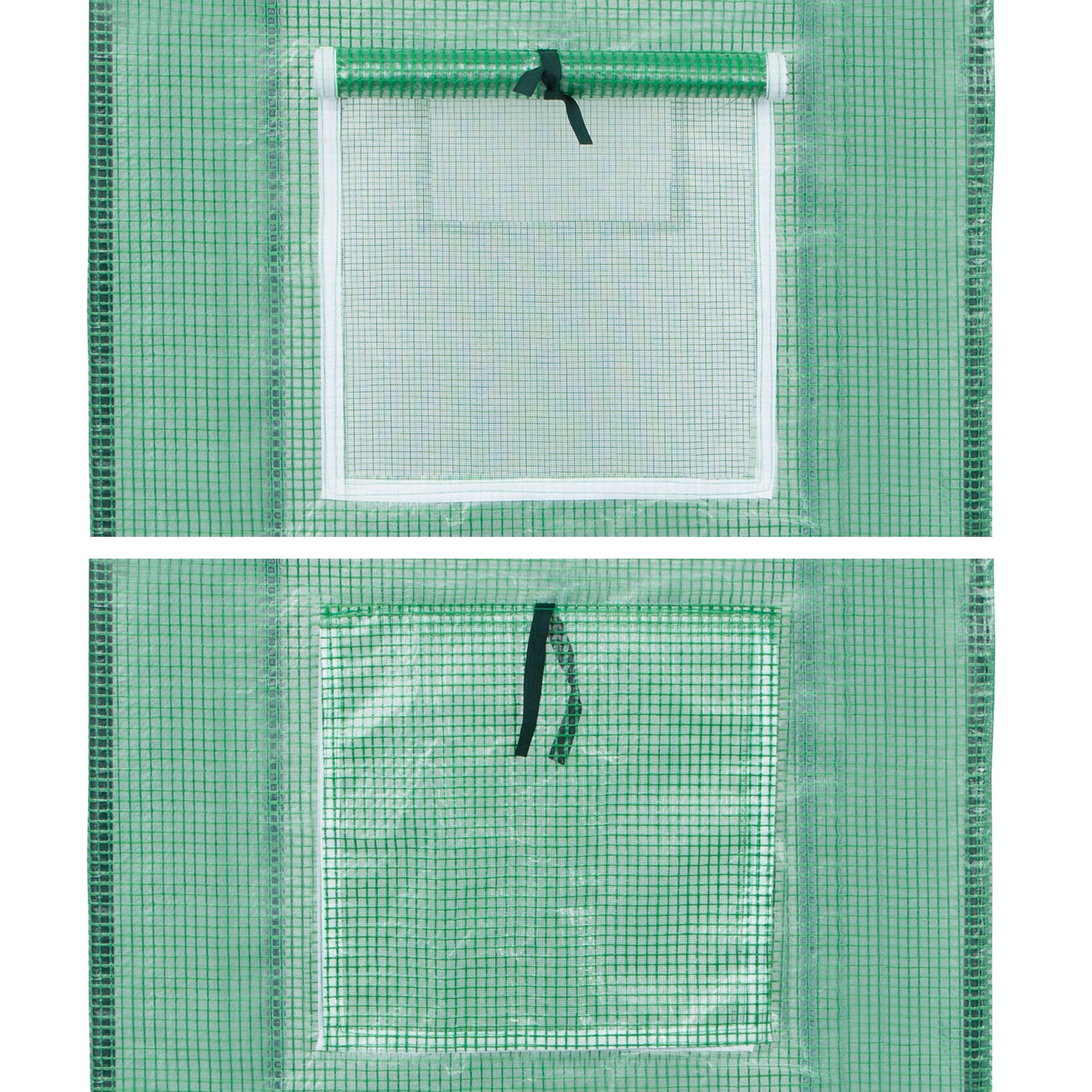 Solar de gradina Zola, 200 x 77 x 168-150 cm, 1.54 m2, 2 ferestre, 1 intrare, inchidere cu fermoar, schelet metalic, polietilena 130g/m2 Solar de gradina Zola, 200 x 77 x 168-150 cm, 1.54 m2, 2 ferestre, 1 intrare, inchidere cu fermoar, schelet metalic, polietilena 130g/m2